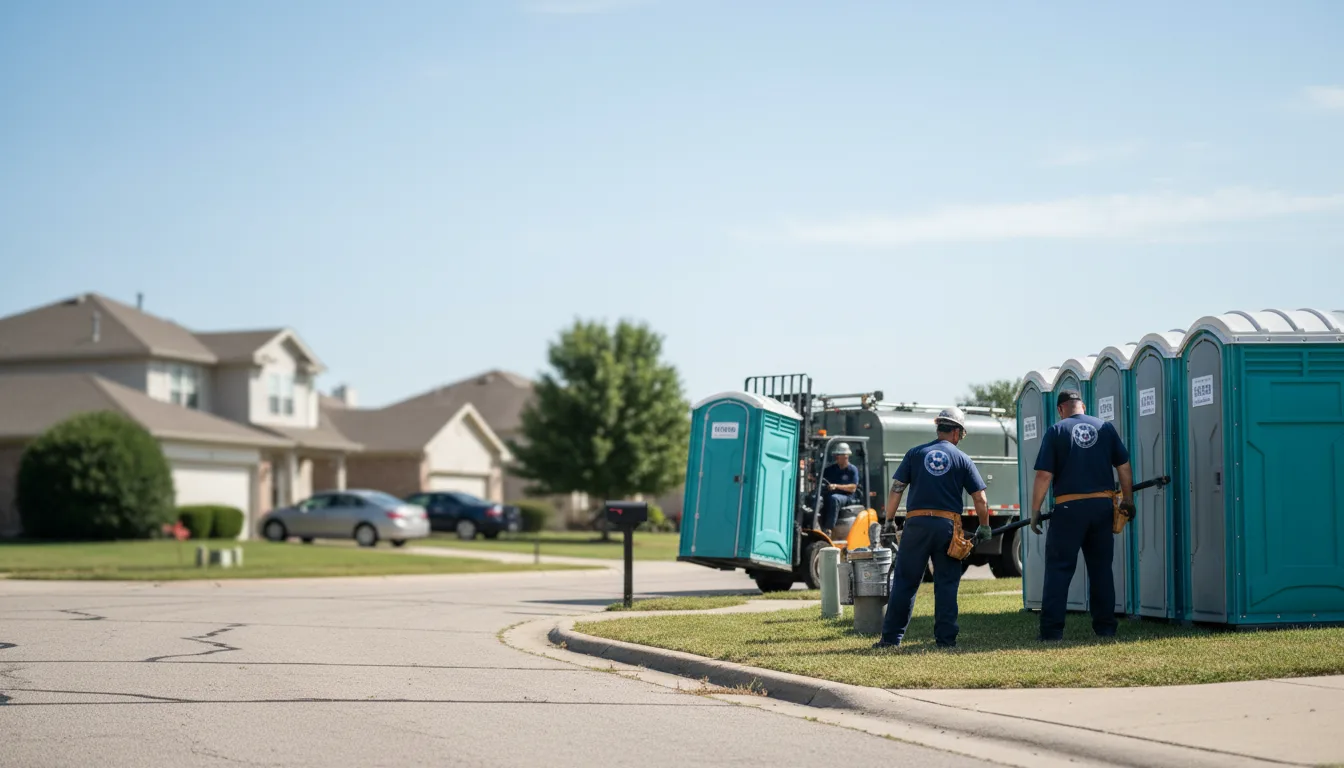 Porta Potty Rental in London Mills, IL near me